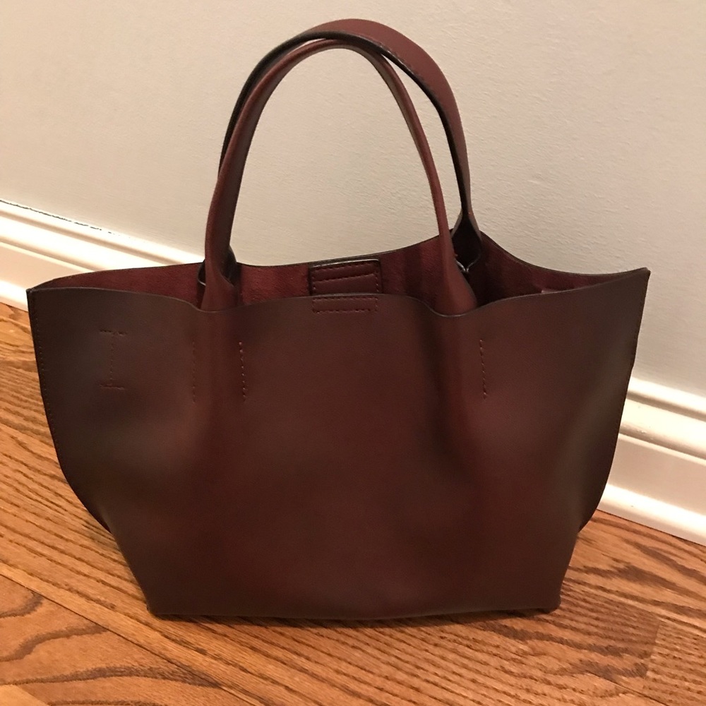 Vegan leather handbag
